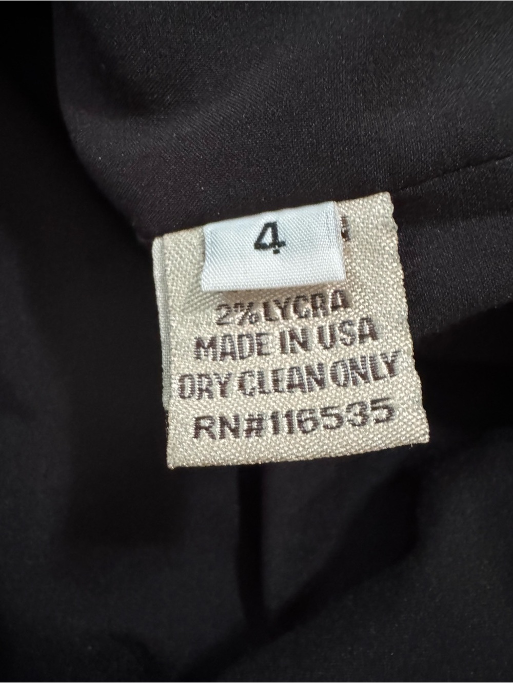 Lela Rose Square Neck Cap Sleeve Black Dress 4 - Picture 5 of 10